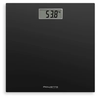 Zdjęcie produktu dla Rowenta Premiss BS1400, Elektroniczna waga osobista, 150 kg, 100 g, Czarny, kg, lb, ST, Kwadrat