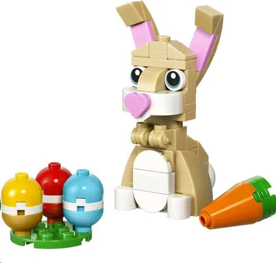 Obrázok produktu pre LEGO Creator Roztomilý veľkonočný zajačik, Stavebnica, 6 rok / roky, Plast, 66 kusov, 43 g