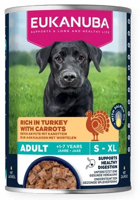 Image de EUKANUBA Life Care Riche en dinde et carottes - nourriture humide pour chiens - 400 g