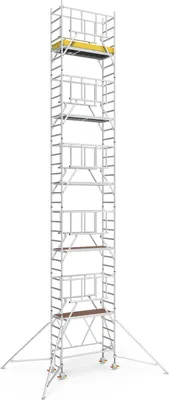 Produktbild von Iller Klappgerüste mit Sicherheitsaufbau 1,35x1,80m | 11,60 m AH