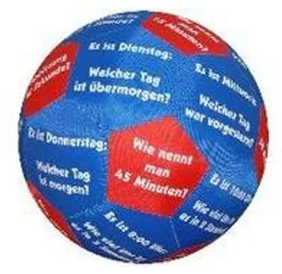 Produktbild von HANDS ON Lernspielball Zeit und Uhrzeit