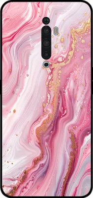 Produktbild von Smartphonica Telefon Fall geeignet für Oppo Reno2 Z mit Marmor-Druck - TPU zurück Abdeckung Fall Marmor-Design - Pink