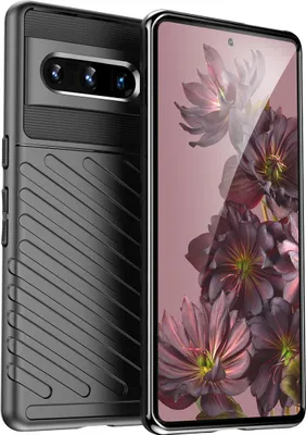 Produktbild von Thunder Case flexible Panzerhülle Google Pixel 7 Pro schwarz