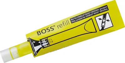 Produktbild von Tinte zum Nachfüllen - STABILO BOSS ORIGINAL Refill - 20er Pack - gelb