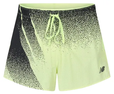 Imagen del producto de New Balance - Pantalones cortos para correr "Race Day", uni, para hombre/mujer, modelo GT20456 (talla M), color verde