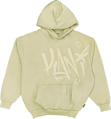 Produktbild von Karl Kani Herren Hoodie Woven Signature light sand M