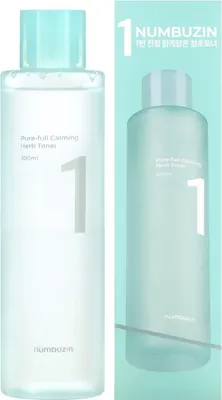 Immagine prodotto di Numbuzin No.1 Pure-full Calming Herb Toner 300 ml - tonico lenitivo per il viso