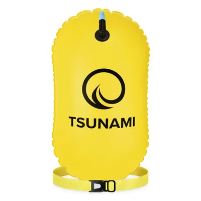 Produktbild von TSUNAMI Aufblasbare Sicherheitsboje, PVC, 41 x 21 x 19 cm, gelb