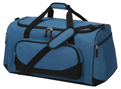 Immagine prodotto di Borsa sportiva grande da 55 litri - Borsa da viaggio per uomo - Blu