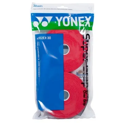 Image de Yonex Wet Super Grap Overgrip Rolle 30 Rouge