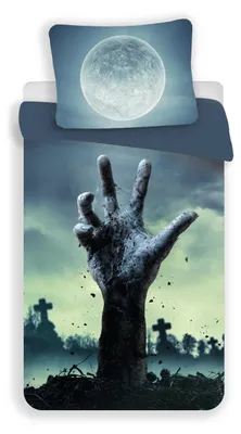 Produktbild von Zombie Bettbezug- 140 X 200 cm - 70 x 90 cm