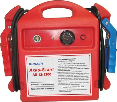 Produktbild von Kunzer AKKU-Start tragbar 12V 3100/1200A AS12/1200