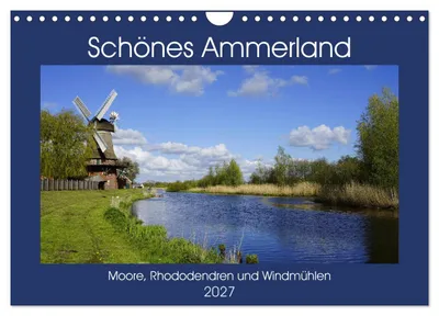 Produktbild von Schönes Ammerland (Wandkalender 2027 DIN A4 quer), CALVENDO Monatskalender