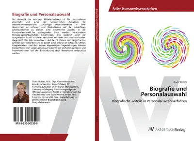 Produktbild von Biografie und Personalauswahl