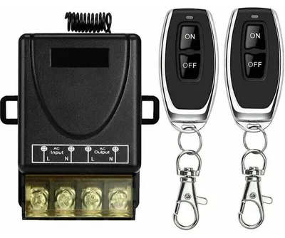 Obrázek produktu pro Vysoce výkonný bezdrátový dálkový ovladač 433MHz, RF dálkové ovládání AC 220V/240V/110V 30A pro světla, vodní čerpadla, domácí spotřebiče, zemědělské zavlažování