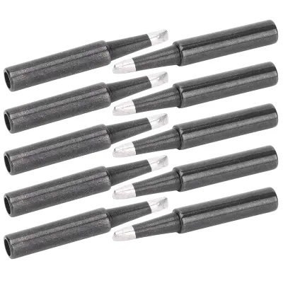 Image de 10 pointes à souder, noires, à chauffage interne, accessoires de soudage 900M-T-3.2D