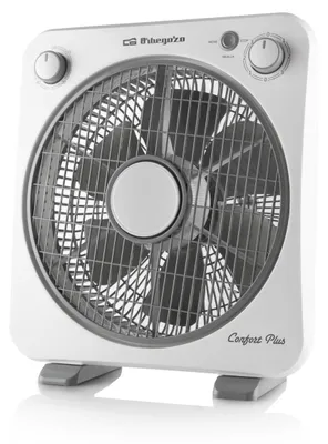 Produktbild von Orbegozo BF 0138, Haushalts-Lamellenlüfter, Grau, Weiß, Flur, AC, 40 W, 230 V