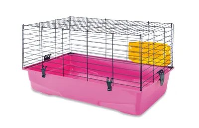 Produktbild von Savic Ambiente 80 Kaninchenkäfig Sortiert Silber  Silber One Size