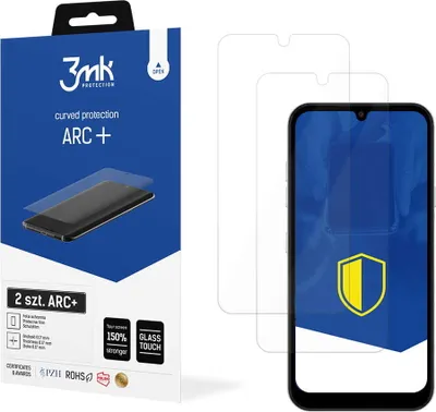 Produktbild von 3mk Display Schutzfolie ARC+ für LG V30  0,17mm Self-Heal (2 Stück)