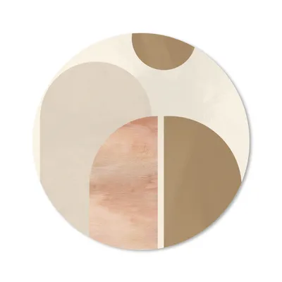 Produktbild von MuchoWow® Mauspad Mousepad Abstrakt - Design - Rosa 30x30 cm - Mousepads - Maus Mat - Pad - Mausunterlage - Tischunterlage - Schreibtischmatten