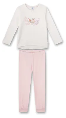 Produktbild von Sanetta Mädchen-Schlafanzug lang Off-White 92