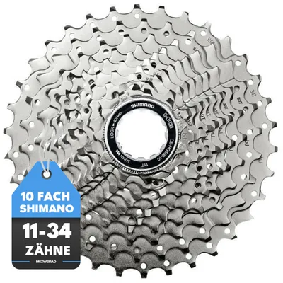 Produktbild von Shimano Kassette CS-HG500 10-fach 11-34 Zähne WVP