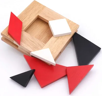Produktbild von House of Tangram - interessantes Knobelspiel basierend auf Tangram