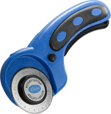 Produktbild von Rollschneider 45mm Rundklinge für Papier Stoff Leder Folie Latex