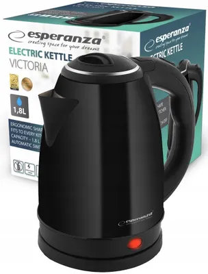 Image de Esperanza Victoria Bouilloire Électrique Sans Fil Inox 1.8L