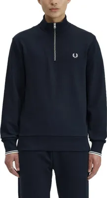 Zdjęcie produktu dla Fred Perry Half Zip Sweatshirt Niebieski