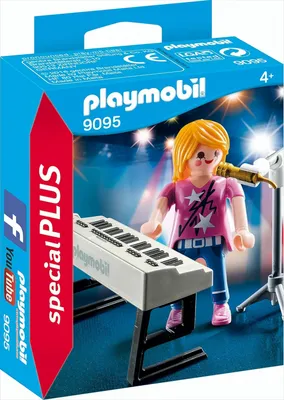 Produktbild von PLAYMOBIL 9095 Sängerin am Keyboard