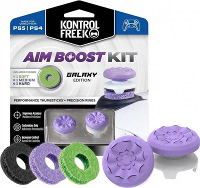 Produktbild von KontrolFreek FPS Aim Boost Kit Galaxy Edition Zubehr fr PS5 DualSense