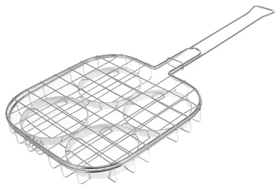 Productafbeelding van Bremermann Burger Grillhouder voor 4 hamburgerpatties / ca. 57 x 26 cm