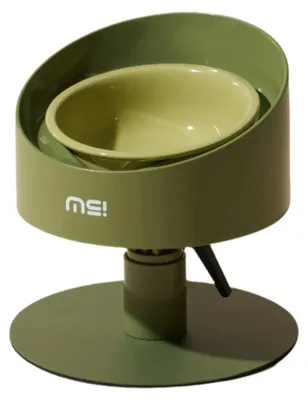 Produktbild von MakeSure ergonomische Katzenschale – Keramik-Fressnapf für Katzen – Höhenverstellbar