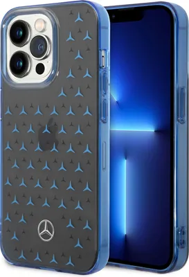 Produktbild von Mercedes-Benz iPhone 14 Pro Back cover case - - Blue