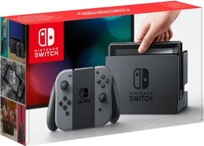 Obrázek produktu pro Konzole Nintendo Switch, barva: šedá