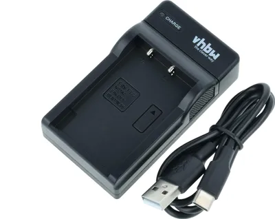 Produktbild von vhbw USB Ladegerät kompatibel mit Olympus OM-D E-M10 II, E-M10 Mark II, E-M10 Mark III, E-M10 Kamera Camcorder/Akku - Ladeschale, Ladeanzeige, 8,4 V