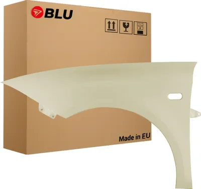 Zdjęcie produktu dla BLU Błotnik pasujący do Seat Leon II 2 1P1 LS1R Lewy Złoty BeigeNiebla | 2005-2012 | Przedni Przód | Lakierowany | Gotowy do montażu  | Stal