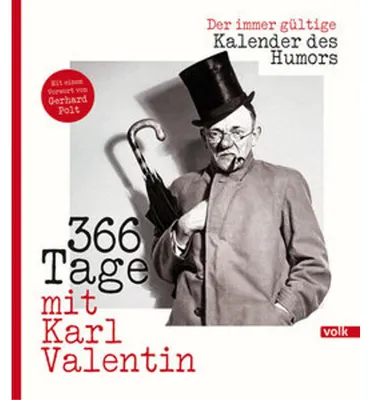 Produktbild von Karl Valentin Kalender ewiger Kalender 366 Tage mit unveröffentlichten Archivaufnahmen