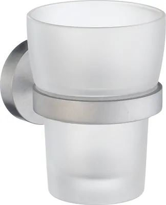 Produktbild von SMEDBO HOME Zahnputzbecher Zahnputzglas Zahnbürstenhalter matt verchromt HS343