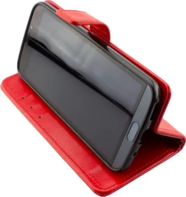 Obrázok produktu pre caseroxx puzdro na mobilný telefón kompatibilné s Doro 8050 / 8050 Plus  Wallet Case v cervená