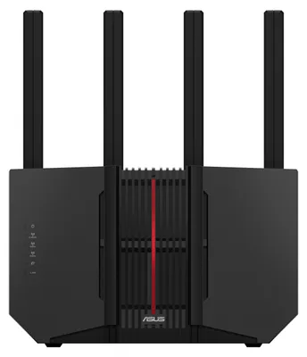 Produktbild von ASUS RT-BE92U, Wi-Fi 7 (802.11be), Tri-Band (2,4 GHz/5 GHz/6 GHz), Ethernet/LAN, Schwarz, Tabletop-Router