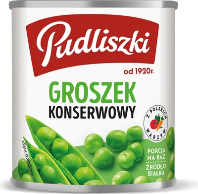 Zdjęcie produktu dla Groszek konserwowy PUD 200 g