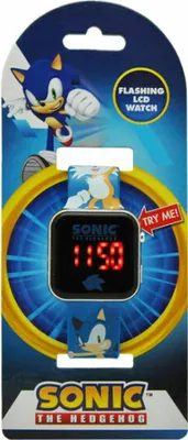 Produktbild von Sega Sonic der Igel - LED Armbanduhr