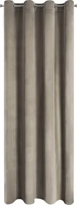 Produktbild von Eurofirany 462361, Durchscheinend, Braun, Einfarbig, Polyester, Öse, 200 g/m²