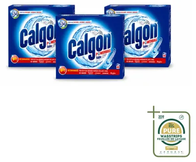 Produktbild von 3 x Calgon 3-in-1 Wasserenthärter-Tabletten - Vorratspackung - 3 Stücke