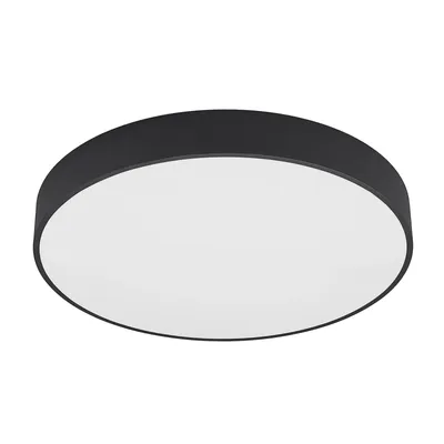 Produktbild von Arcchio LED-Deckenlampe Noabelle, Ø 80 cm, schwarz, Metall