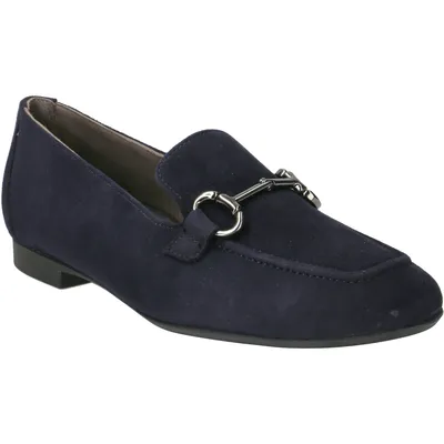Produktbild von Paul Green Slipper & Mokassin 2596-142, Rauleder, Blau, Damen