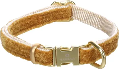 Obrázek produktu pro Obojek Flamingo Saba, žlutý, velikost: XS