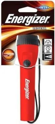 Zdjęcie produktu dla Energizer Light 2AA, Latarka ręczna, Czerwony, Plastik, Przyciski, LED, 7 lamp(y)
